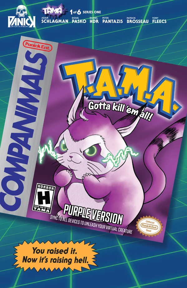 T.A.M.A: Tony Fleecs Variant #1 - Cover b