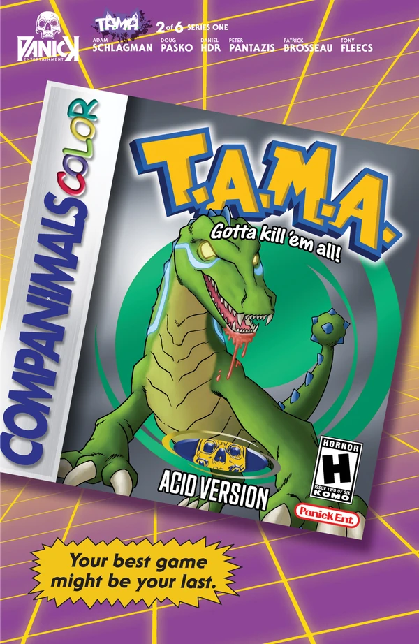 T.A.M.A: Tony Fleecs Variant #2 - Cover b