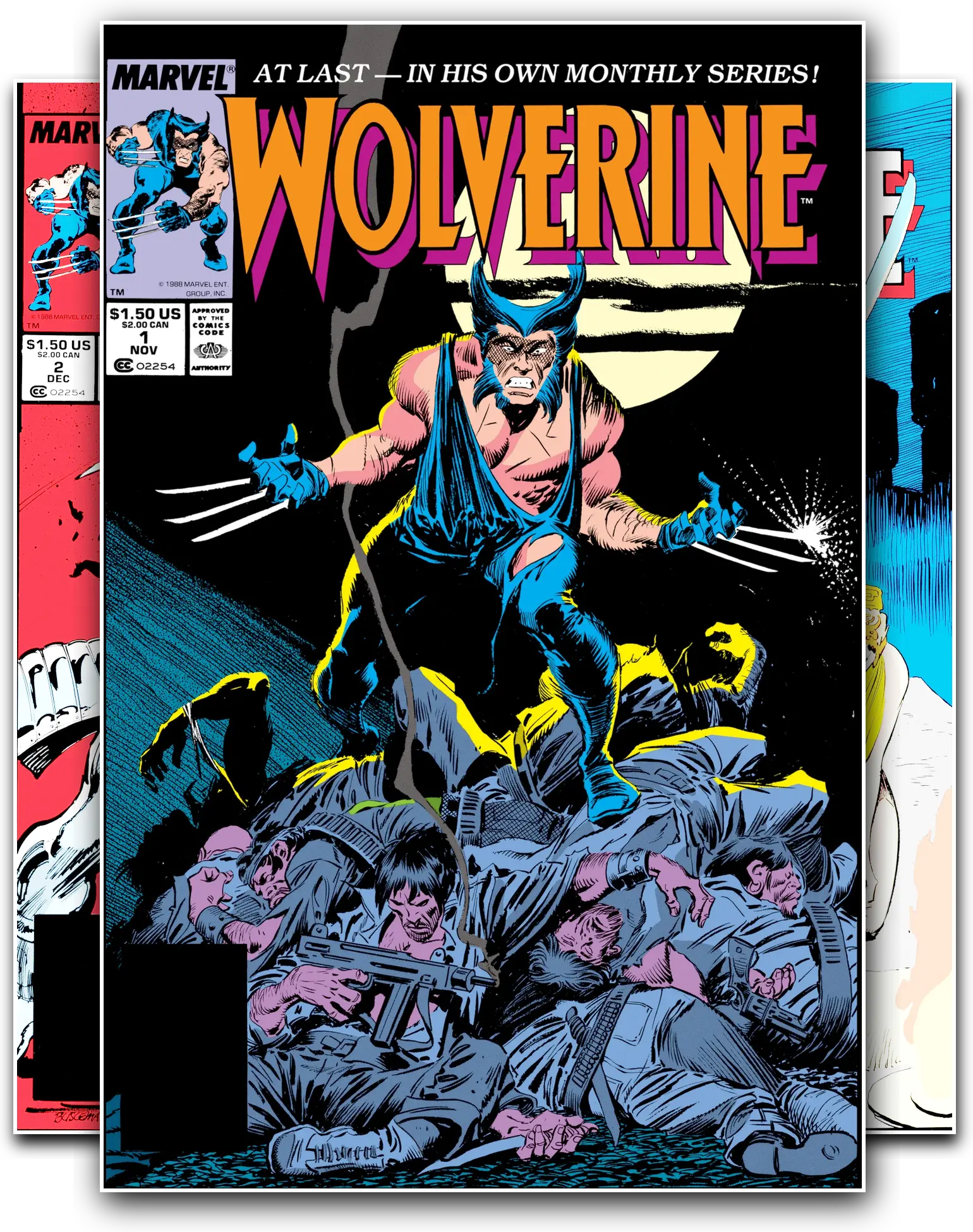 Wolverine #1 (Marvel, 1988 — Cover A) | Neon Ichiban
